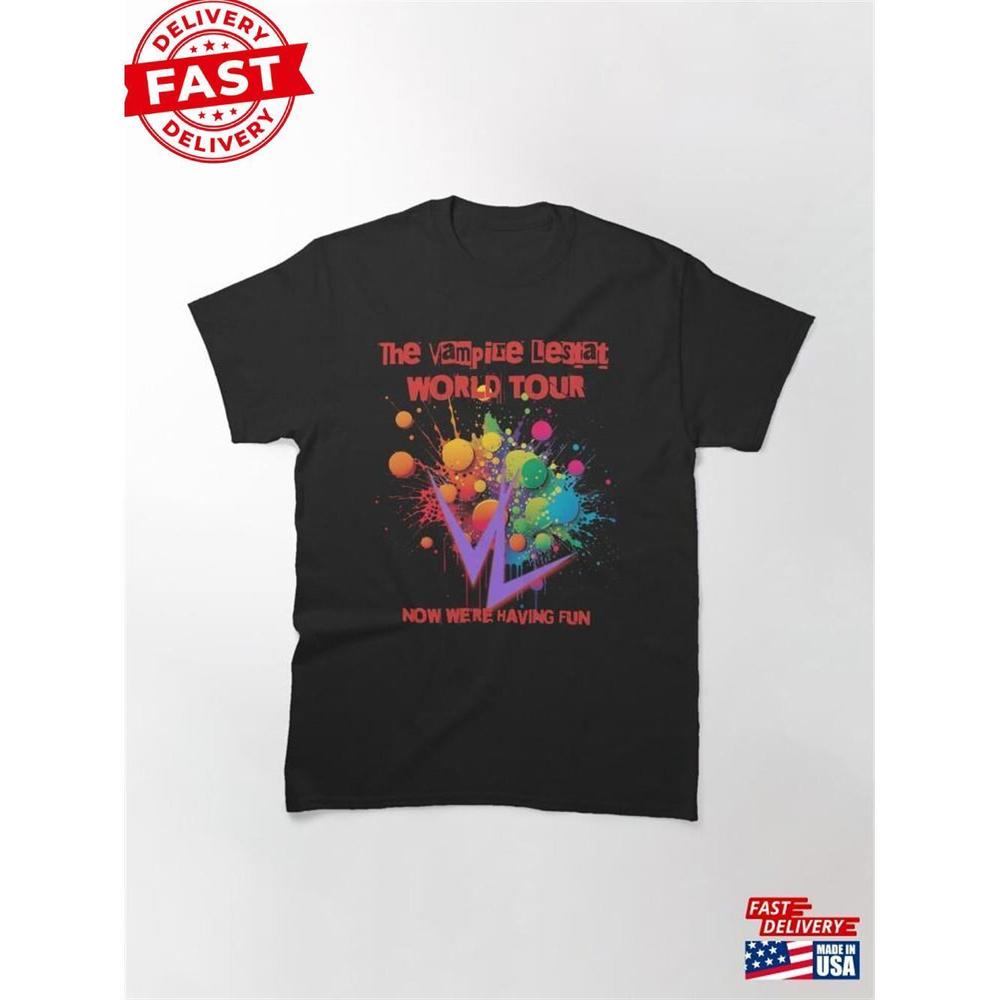 Vampire Lestat World Tour Tee Classic T-Shirt Unisex